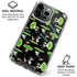 Adult Swim Rick and Morty Portal Pattern iPhone 16 Pro Max Clear Case